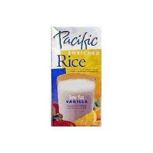 Pacific Natural Foods Vanilla Low Fat Rice Drink ( 12X32 Oz):  