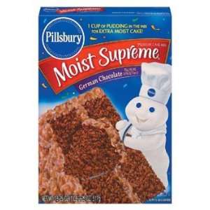 Pillsbury Moist Supreme German Chocolate Cake Mix 18.25 oz