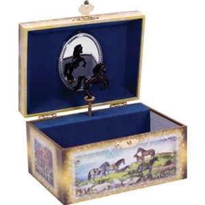  Tin Horse Jewelry Box By Schylling Toys: Home & Kitchen