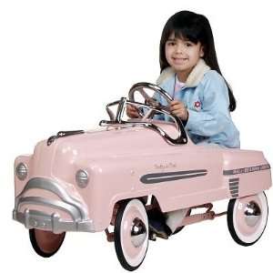 Sad Face Pretty In Pink Pedal Car Sedan Toys & Games