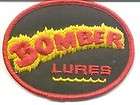Bomber Lures 4 inch wide fishing racing jacket patch B P7051