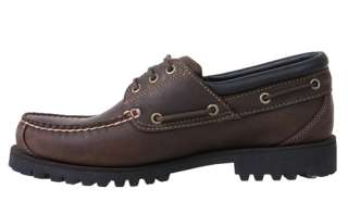 Timberland Mens Boat Shoes Earthkeepers 3 Eye Boat Brown 84593  