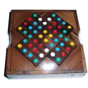    Color Match Tiles 12   Wood Brainteaser Puzzle: Toys & Games