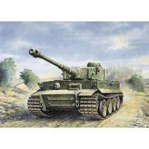  ITALERI   1/35 Tiger I Ausf E Tank (Plastic Models): Toys 