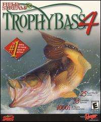 Field & Stream Trophy Bass 4 PC CD fish 15 lakes games!  