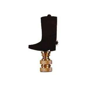  Rustic Boot Lamp Finial