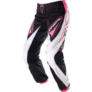  Oneal 09 Element Pink Black Womens MX Riding Pants (Size 