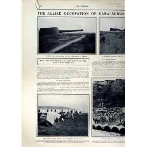   1916 SALONIKA WAR KARA BURUN KRUPP GUN CAMEROONS MORA