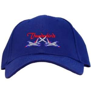  Thunderbirds Embroidered Baseball Cap   Royal: Everything 