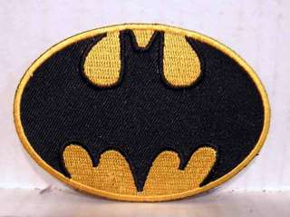 Classic Comic BATMAN Logo Patch  