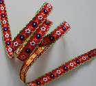 PETITE SWEET VINTAGE BAVARIAN DIRNDL RIBBON   GERMANY