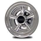 SS Golf Cart Wheel Covers 8 Only 1 hubcap