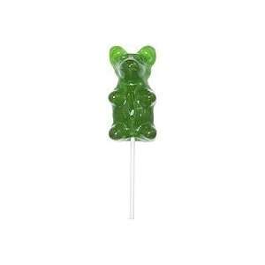 Giant Gummy Bear On A Stick Sour Apple  Grocery & Gourmet 