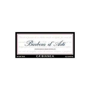  Ca Bianca Barbera Dasti 2005 750ML: Grocery & Gourmet 