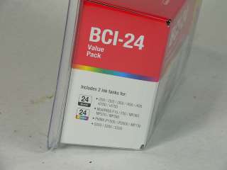 Canon BCI 24 Black & Colour Value Pack BONUS  CANADA  