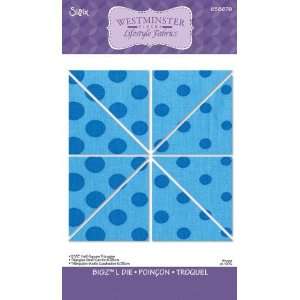  Sizzix Bigz L Die 2 1/2 Half Square Triangles By The 