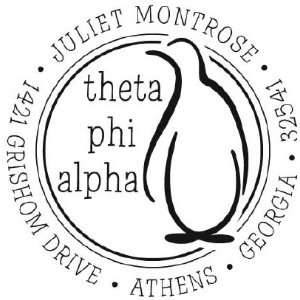  Theta Phi Alpha 11 Sorority Snap Stamp: Home & Kitchen