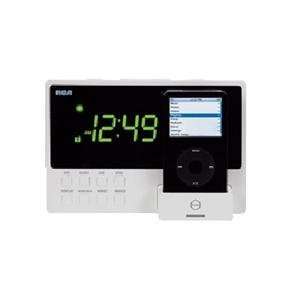  iPod Docking Clock Radio White: Electronics