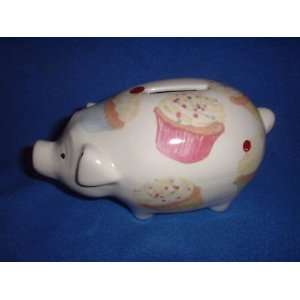 Fairy Cup Cake Design Piggy Bank Money Box:  Kitchen 