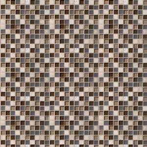   Accent Gallery 2 x 2 Mosaic Java Blend Ceramic Tile