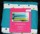 Xhilaration AQUA DOT Standard Pillow Sham nwot