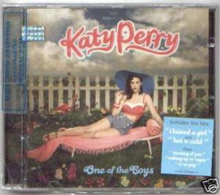 KATY PERRY, ONE OF THE BOYS. FACTORY SEALED CD. In English.