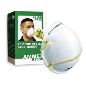  N95 Particulate Respirator Face Mask   CASE of 20