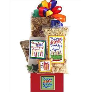 Birthday Gift Basket   59 Again  Grocery & Gourmet Food