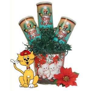  Kitty Kaviar Pail  Basket Theme CONGRATULATIONS  Bow 