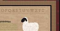 Penny Rug/Candle Mat~*PATTERN*~ShEEp Applique  