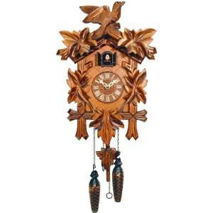 German Black Forest Cuckoo Clock   Carved Cuckoo   12 Songs:  