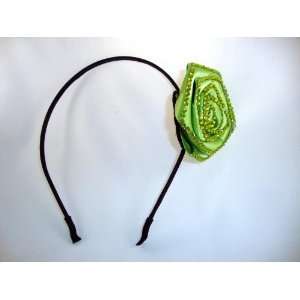  Green Crystal Rose Headband: Everything Else