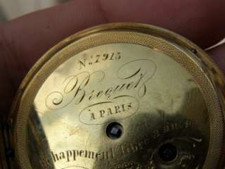 Antique 18k Gold Breguet Paris watch for Ottoman market  