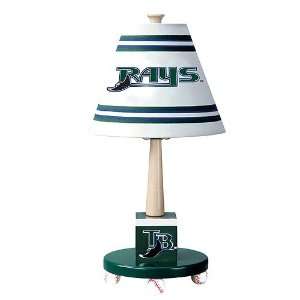 Guidecraft MLB Tampa Bay Devil Rays Table Lamp: Home 