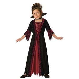 Lets Party By In Character Costumes Vampira Child Costume / Black/Red 