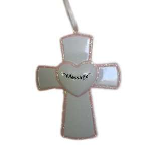  Personalized Cross Pink Holiday Gift Expertly Handwritten 