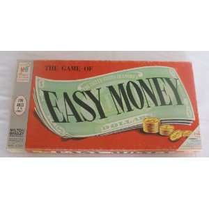    1960s Vintage Easy Money Game By Milton Bradley: Toys & Games
