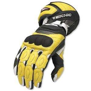  Teknic Chicane Gloves   Medium/Yellow/Black Automotive