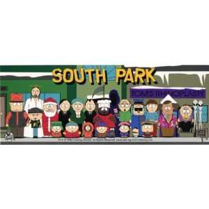  South Park   Cast Bumper Sticker: Automotive