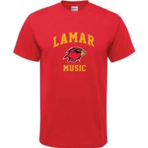    Lamar Cardinals Red Youth Music Arch T Shirt: Sports & Outdoors