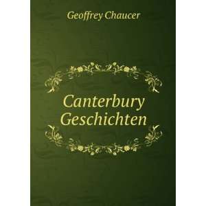  Canterbury Geschichten Geoffrey Chaucer Books