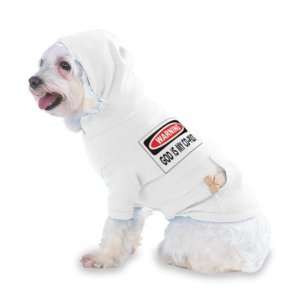GOD IS MY CO PILOT Hooded (Hoody) T Shirt with pocket for your Dog or 