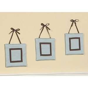  Blue and Brown Hotel Wall Hanging Accessories by JoJo 
