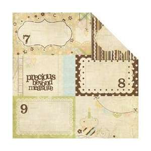  Simple Stories Baby Steps Double Sided Elements 12X12 