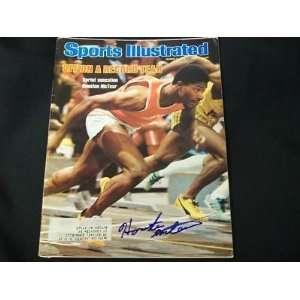  Houston McTear Auto 1978 Sports Illustrated PSA DNA Q 