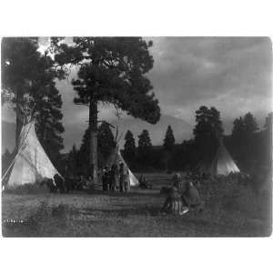 Flathead camp on the Jocko River