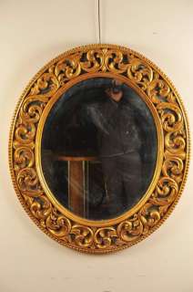 French Rococo Gilt Hall Mirror Mirrors  