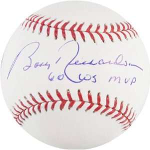 Bobby Richardson Autographed Baseball  Details: 60 WS MVP Inscripiton