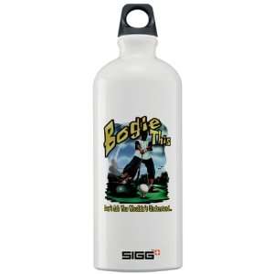    Sigg Water Bottle 1.0L Golf Humor Bogie This 