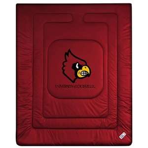  Louisville Cardinals Twin Size Locker Room Comforter 